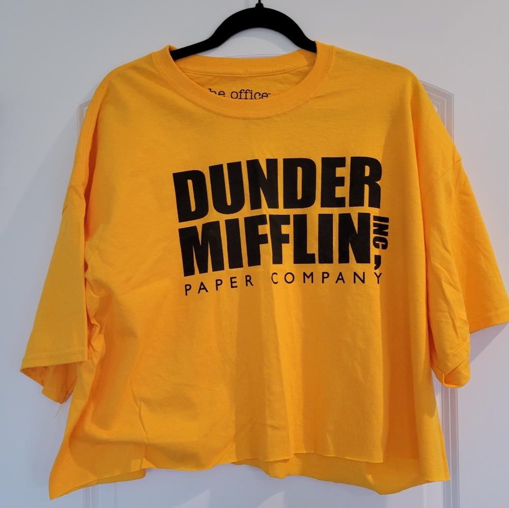 Dunder Mifflin Crop Top XXL New with tags